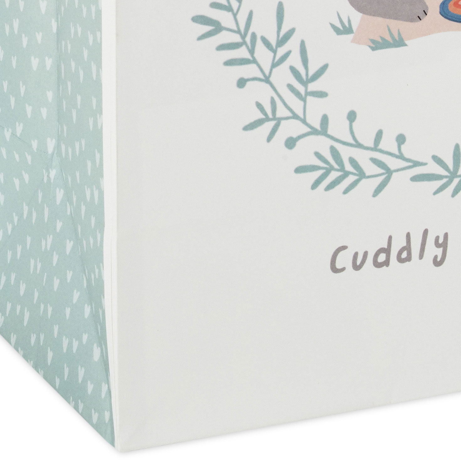 Bear and Bunny Picnic Medium Gift Bag Base/Side Detail image number 6