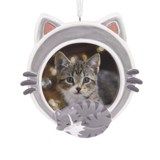 Cat Photo Frame Hallmark Ornament, 