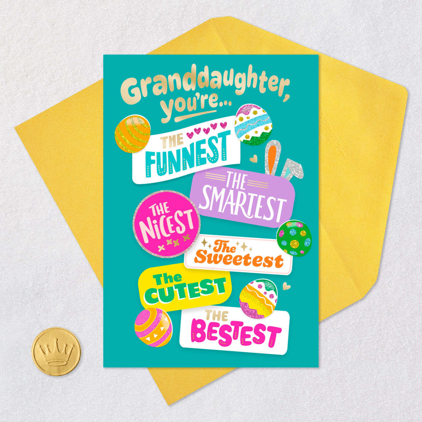 You're the Everything-est Easter Card for Granddaughter, , large image number 5