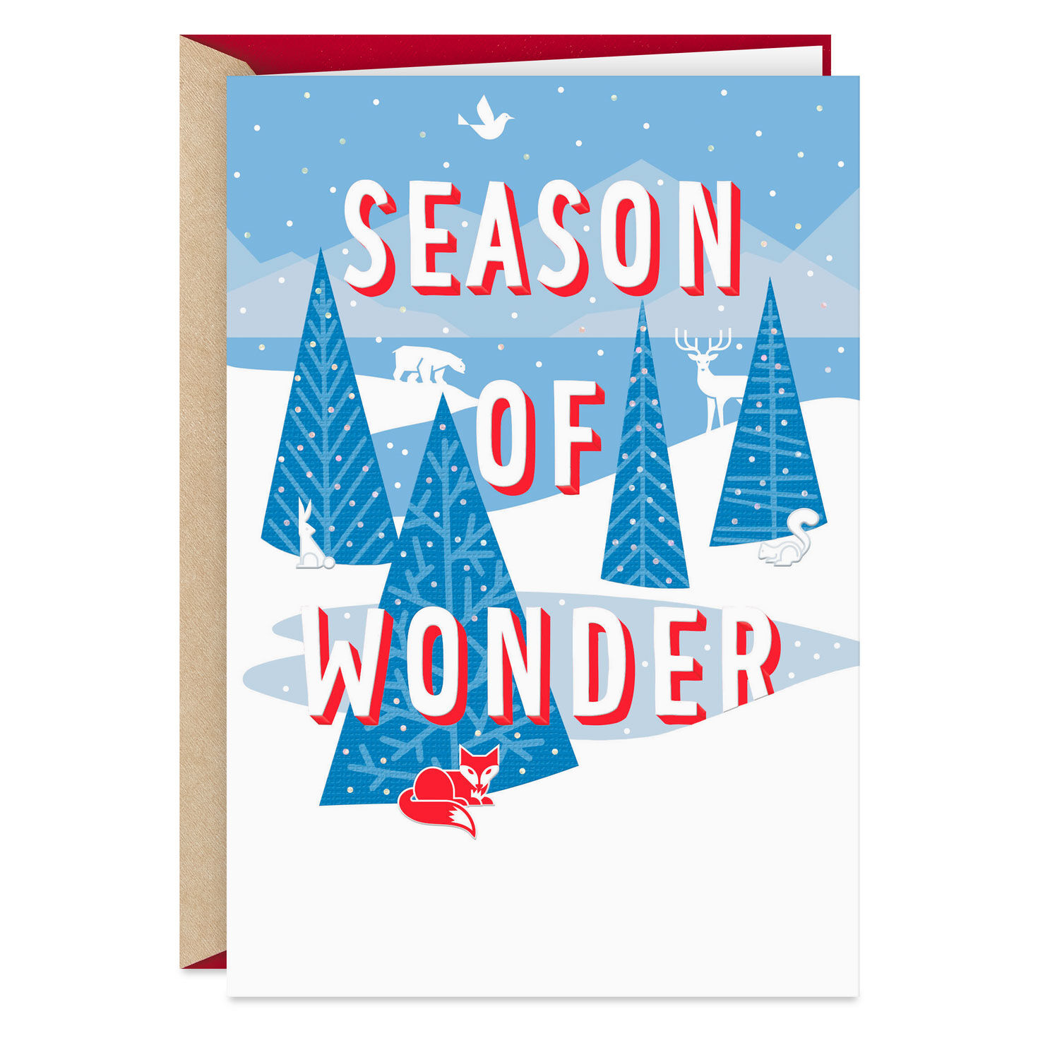 Joy, Peace and Everything Your Spirit Needs Christmas Card