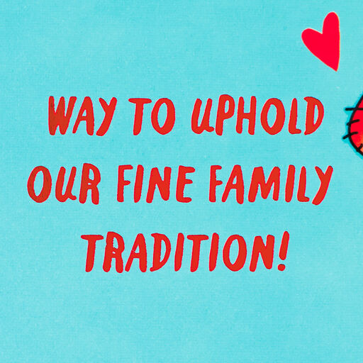 Smart and Handsome Funny Valentine's Day Card for Grandson, 