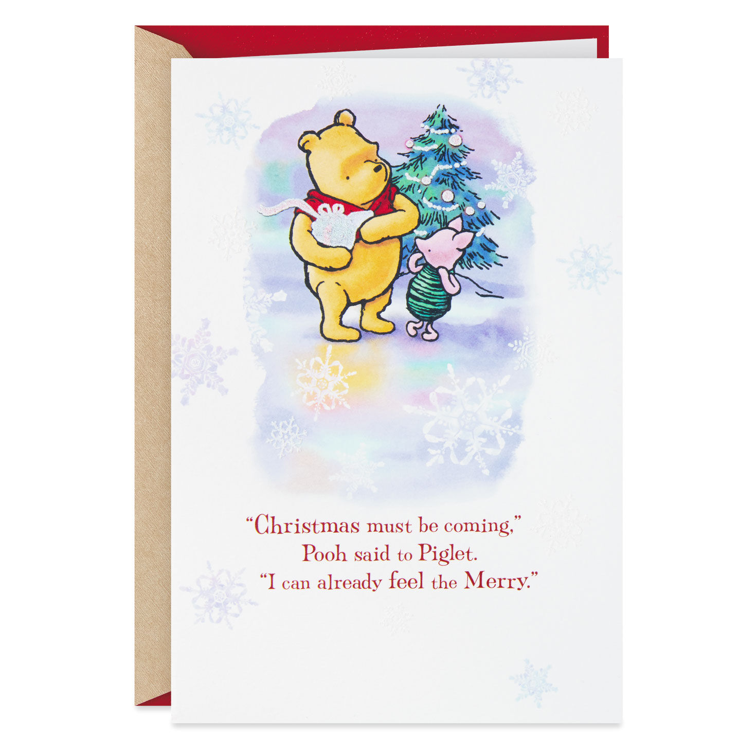 Disney Winnie The Pooh A Season Of Merry Christmas Card Greeting Cards Hallmark