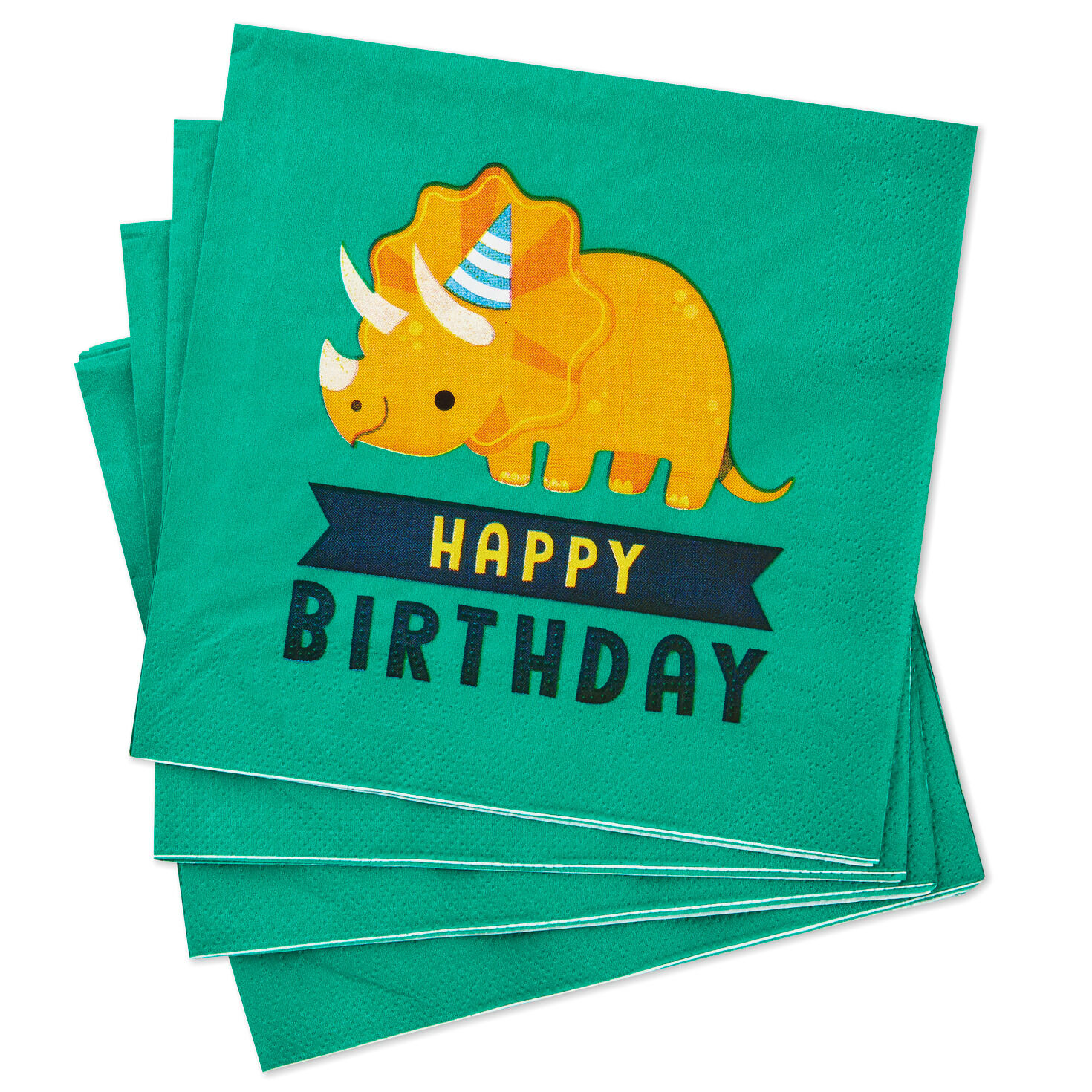 Dinosaur Happy Birthday Luncheon Napkins Pack Of 20 Party