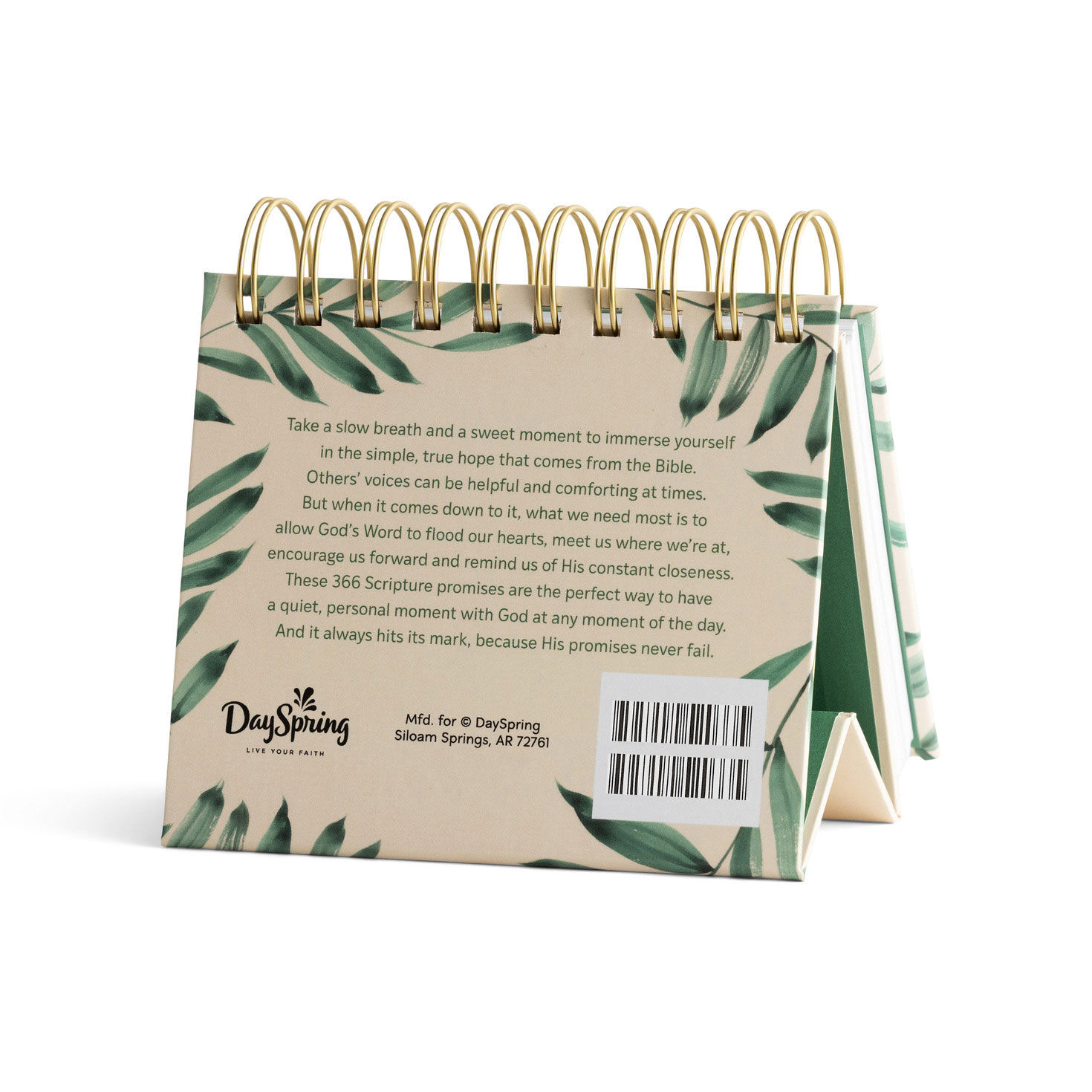 Bible Promises DaySpring Perpetual Calendar Back image number 2