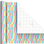 Springtime Brights 3-Pack Assorted Wrapping Paper Mini Roll Bundle, 45 sq. ft. total, , large image number 4