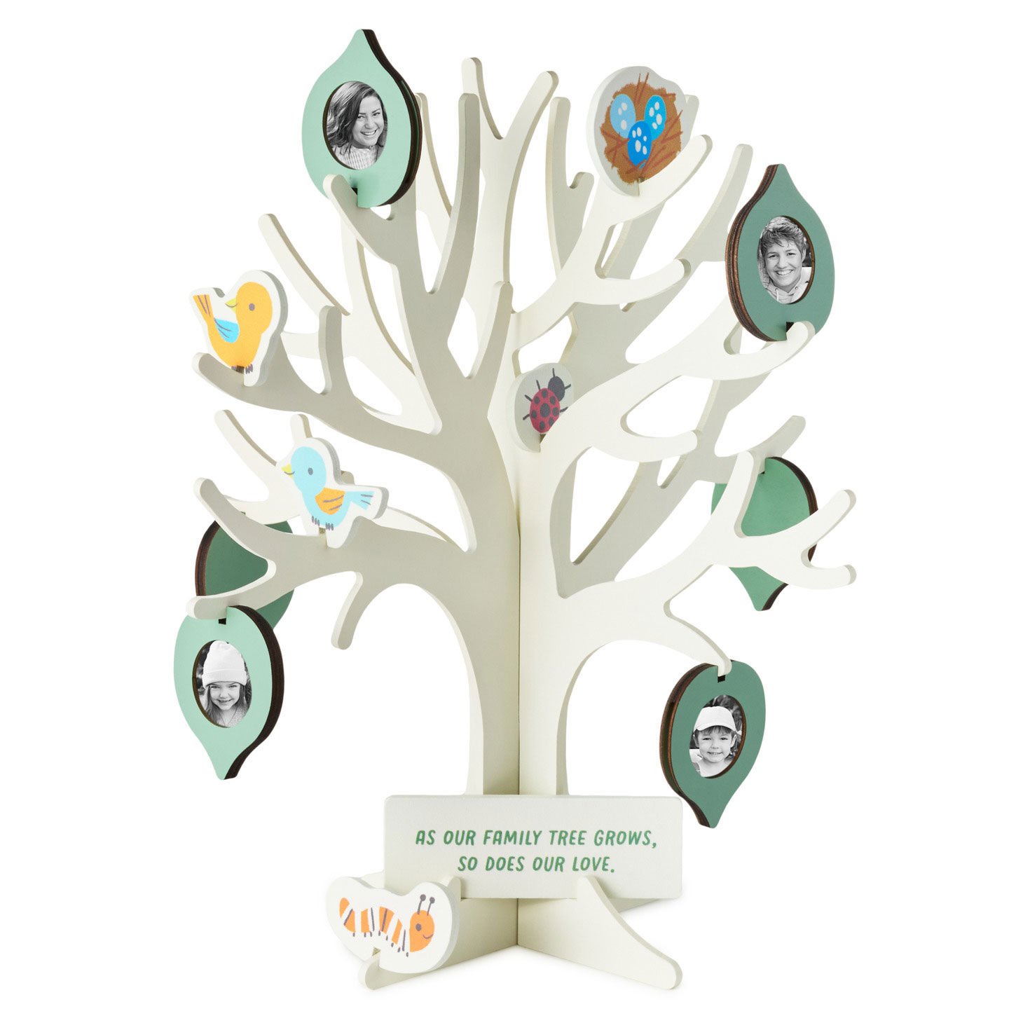 Family Tree With Picture Frames Nursery Decor, 14"