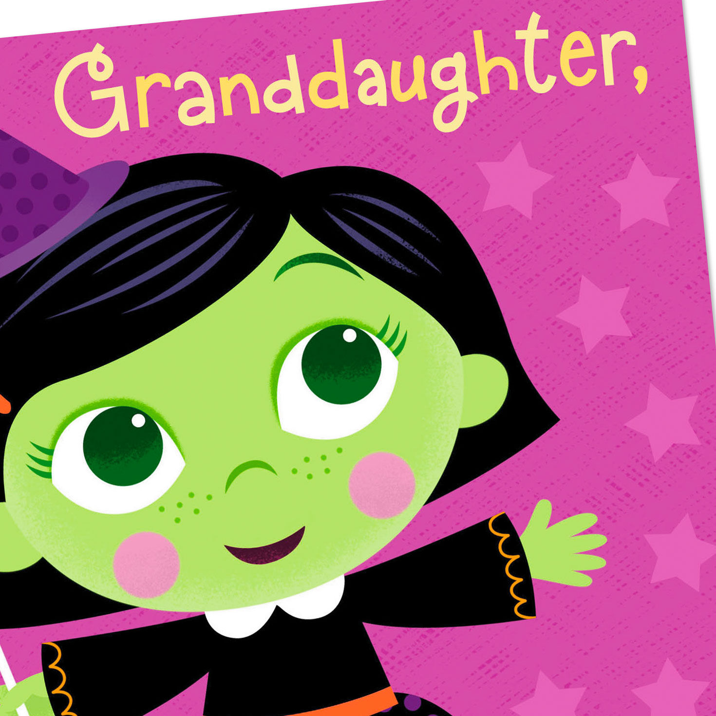 Our Family's Little Sweetie Halloween Card With Stickers for Granddaughter for only USD 3.99 | Hallmark