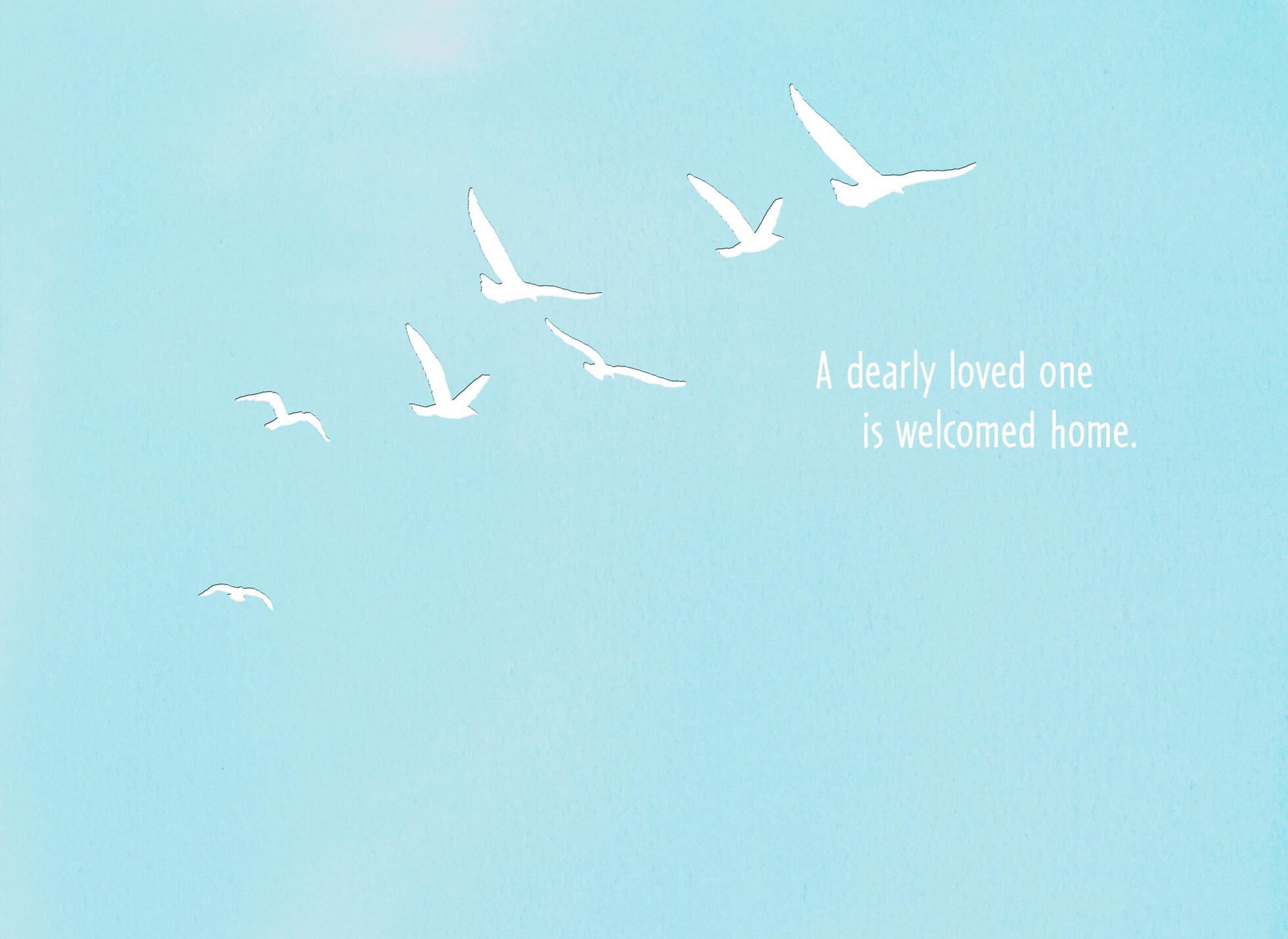 Heaven Celebrates Sympathy Card