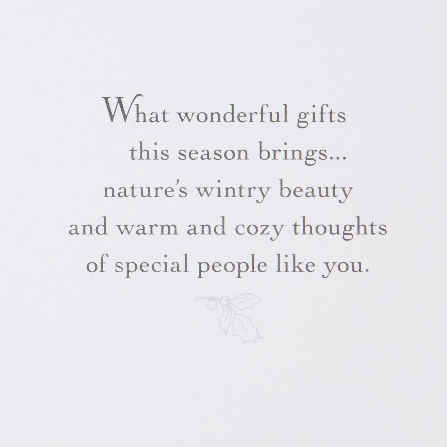 Marjolein Bastin Birds Boxed Christmas Card Pack Sentiment Detail image number 4