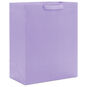 13" Solid Lavender Large Gift Bag, Lavender, large image number 1