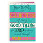 Celebrate Every Good Thing Religious Birthday Card, , large image number 1