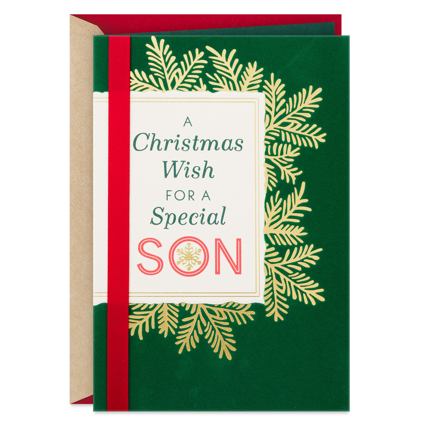 So Many Reasons to Be Proud Religious Christmas Card for Son