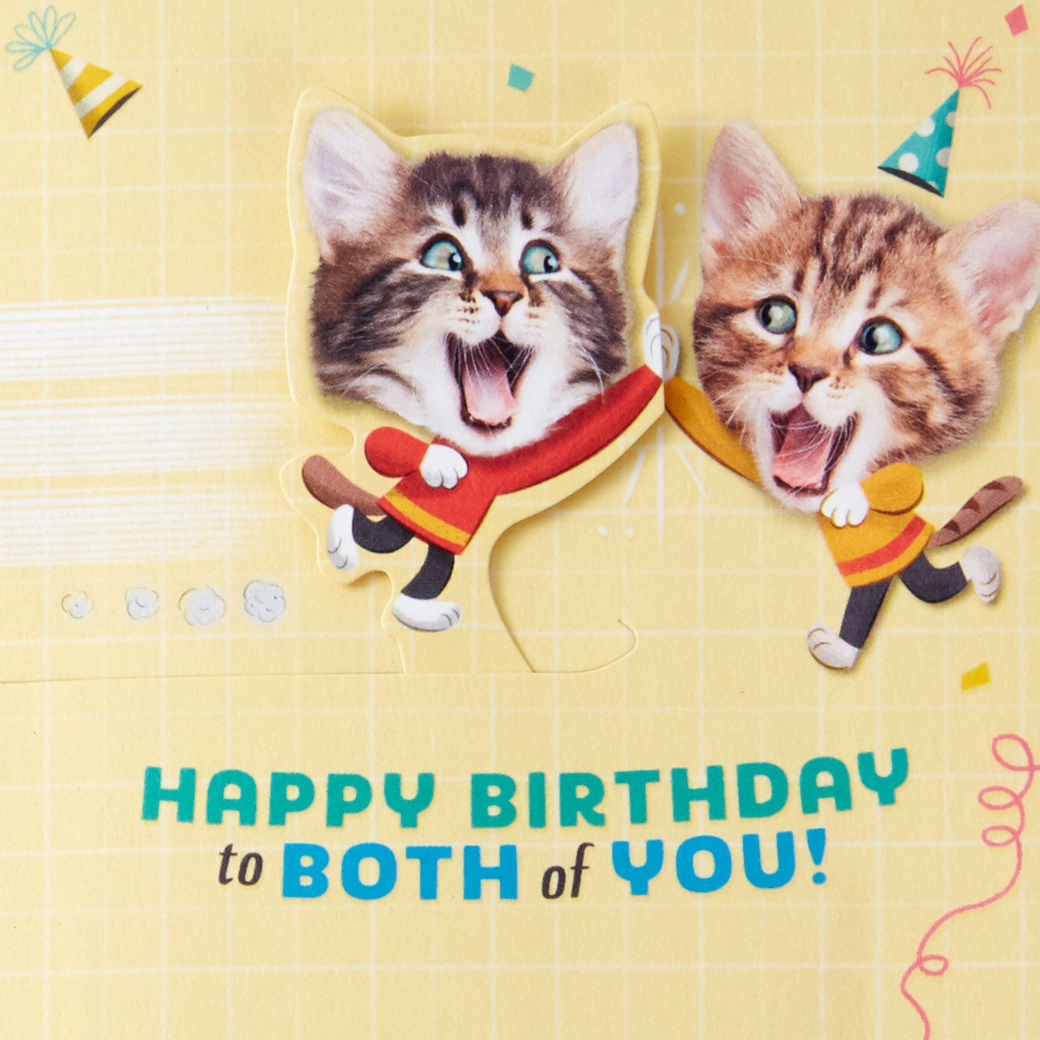 Kittens Kids Double Birthday for Twins Card for only USD 4.59 | Hallmark