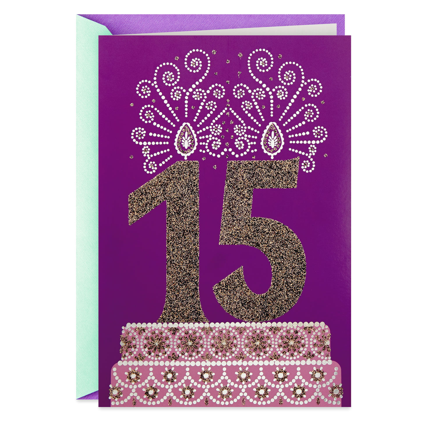Spectacular 15 Spanish Language Quinceanera Card