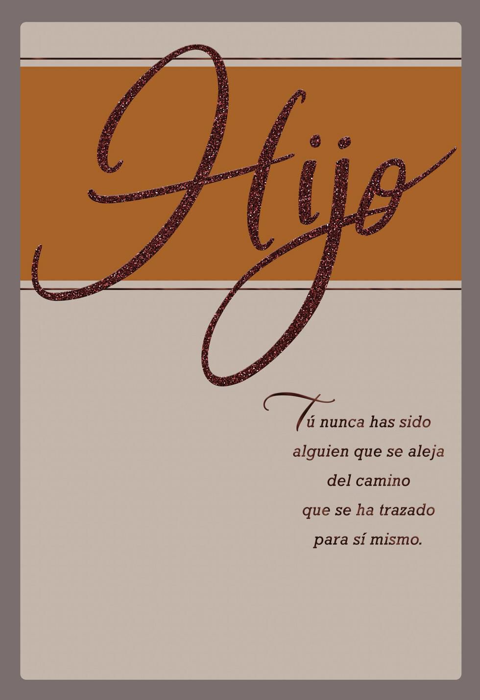 You Make Your Family Proud Spanish-Language Father's Day Card for Son