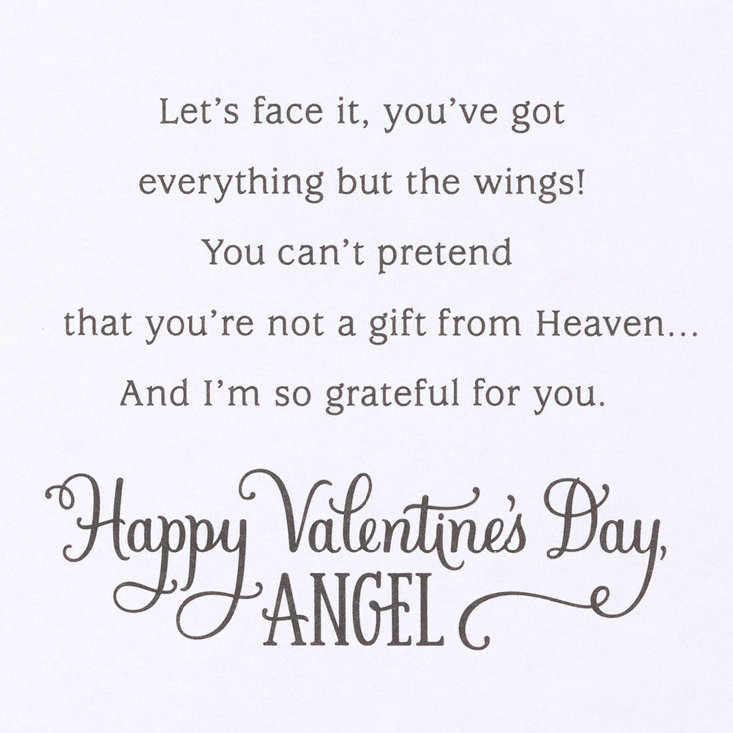 Watercolor Hearts Wife Valentine's Day Card Sentiment image number 3