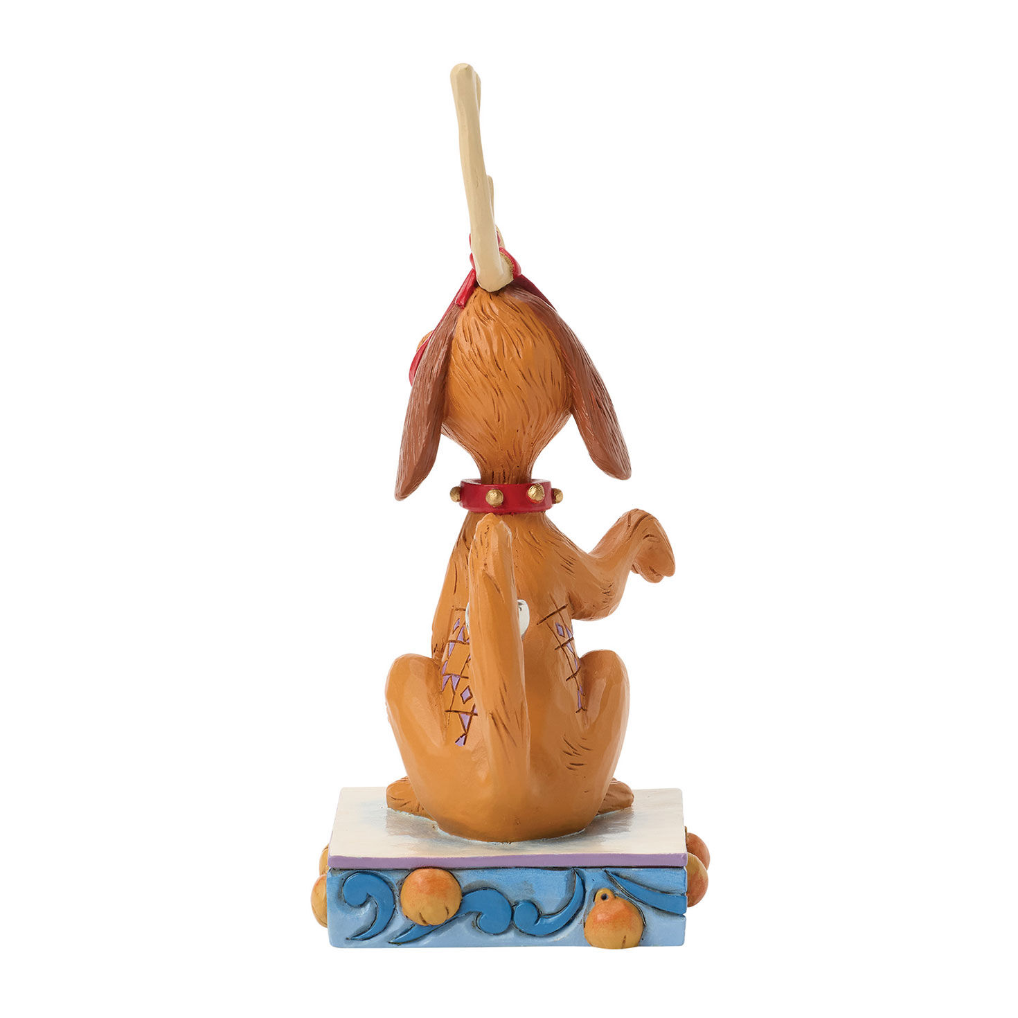 Jim Shore Grinch Max the Dog Statue back image number 2