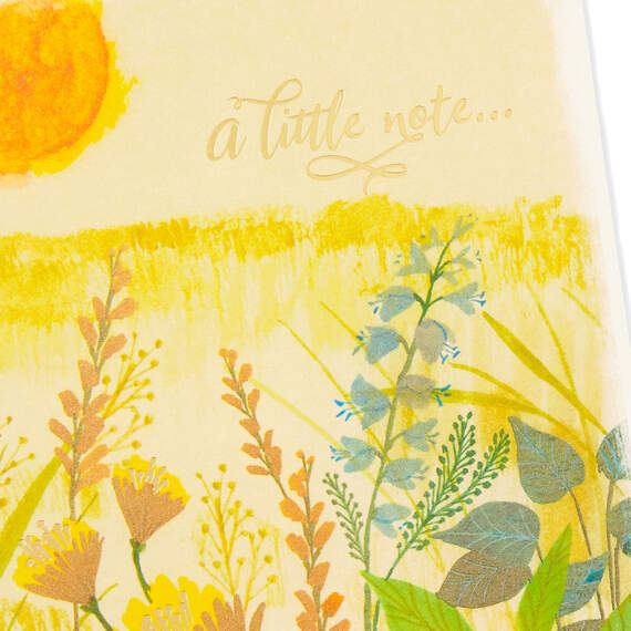 Sunny Wildflowers Thank-You Card, , large image number 4
