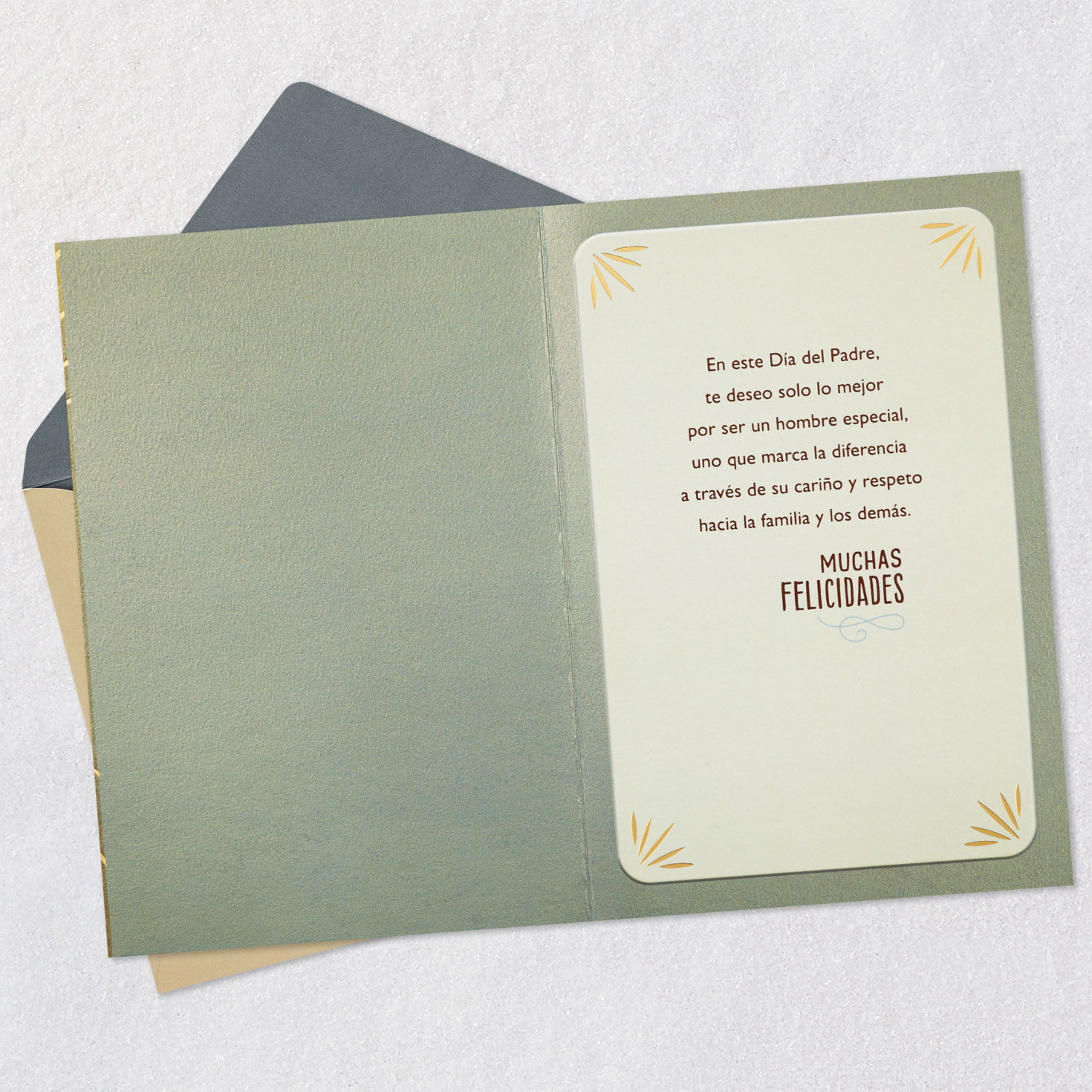 Best Wishes Spanish-Language Father's Day Card, , large image number 3