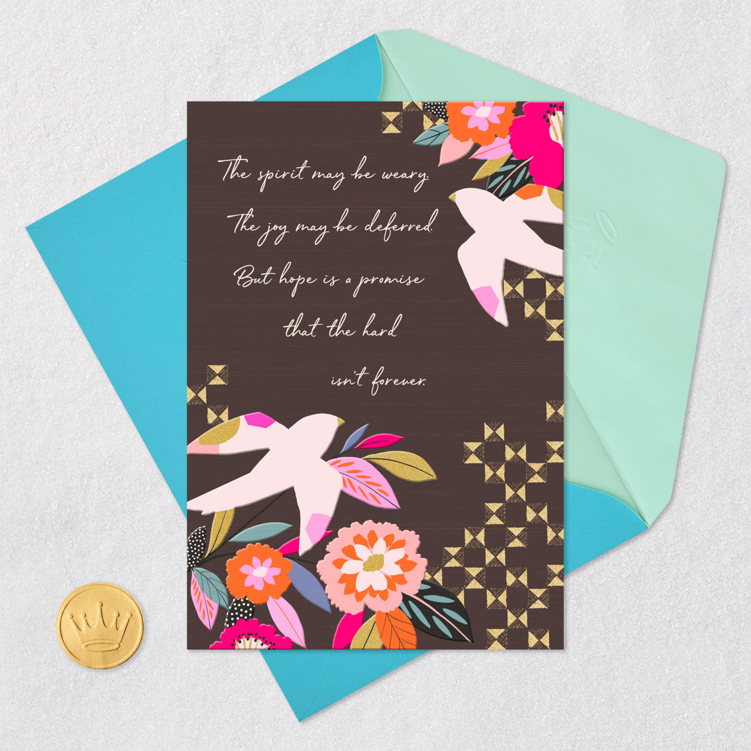 Hard Isn't Forever Encouragement Card for only USD 2.99 | Hallmark