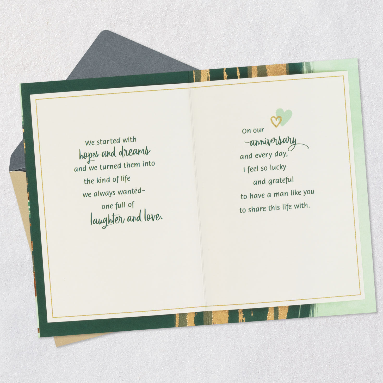 Love the Life We&rsquo;ve Made Together Anniversary Card for Him, , large image number 4