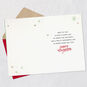 Cute Dogs Under Mistletoe Romantic Christmas Card Open card with envelope image number 3