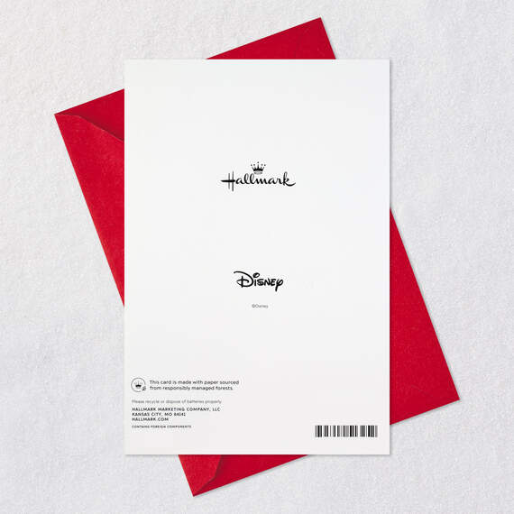 Disney Mickey Mouse and Friends Musical Christmas Card, , large image number 7