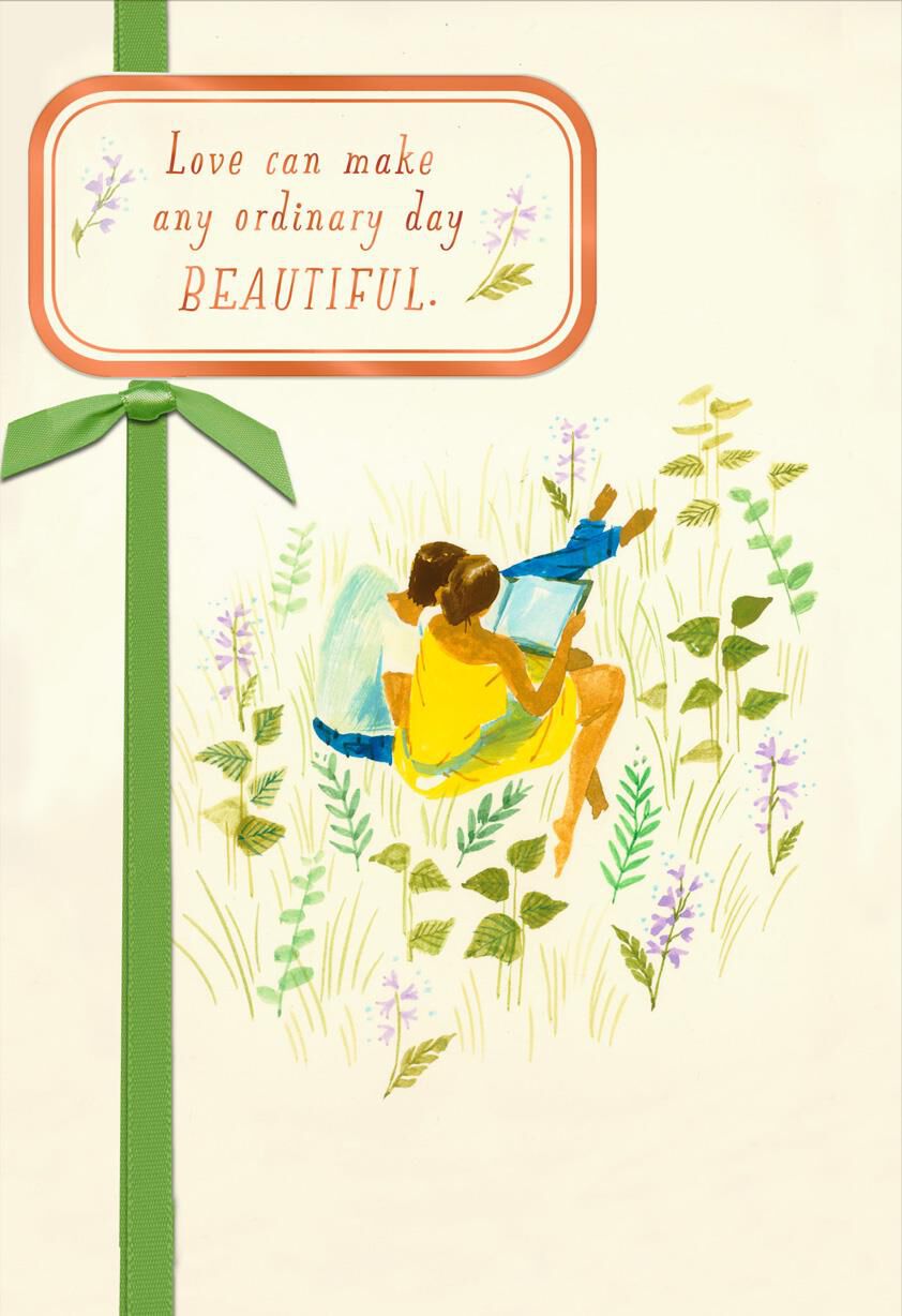Wildflower Reading Nook Love Card