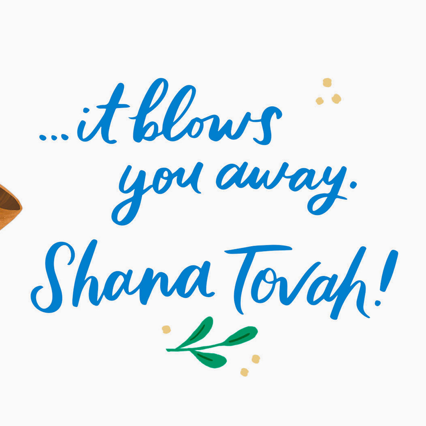 Apples and Honey Jar Rosh Hashanah Card Sentiment image number 2