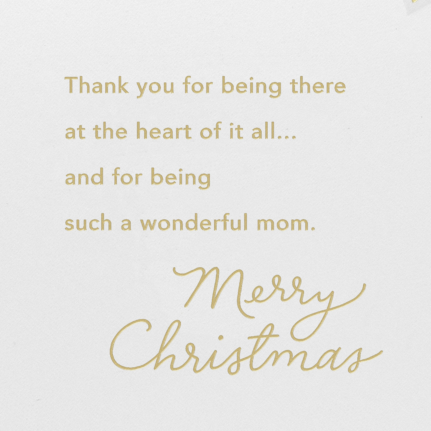 You're at the Heart of It All Christmas Card for Mom, , large image number 3
