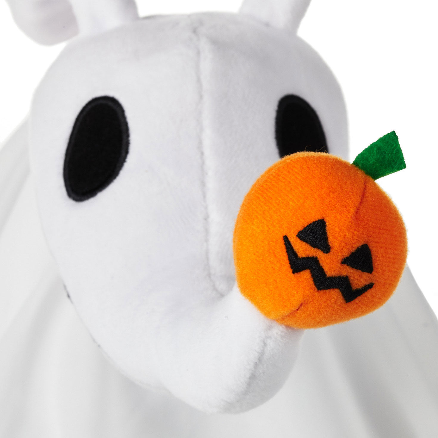 Nightmare Before Christmas Zero Light-Up Musical Dancing Plush upclose view image number 4