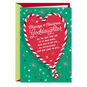 Red and Green Heart Goddaughter Christmas Card Card Front image number 1