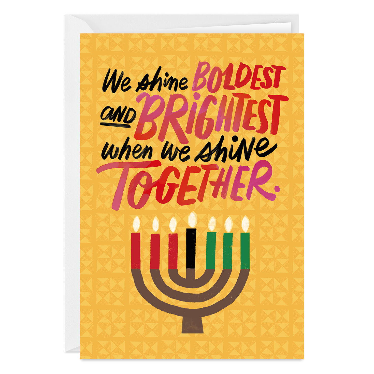 Shine Together Custom Kwanzaa Card