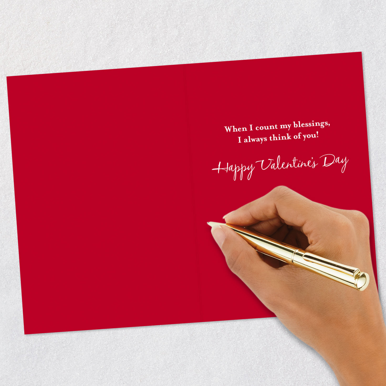 Pink and Red Snoopy and Woodstock Valentine's Day Card signing card image number 6