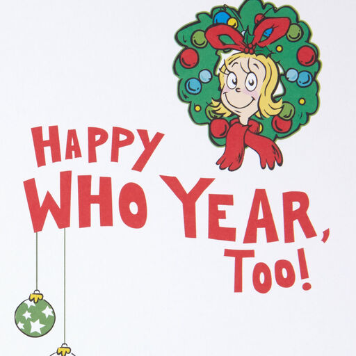 Dr. Seuss's How the Grinch Stole Christmas!™ Christmas Card With Decoration, 