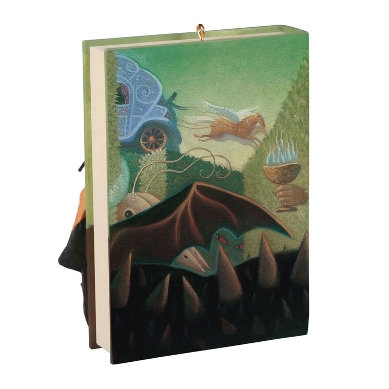 Harry Potter Goblet of Fire Book Keepsake Ornament back image number 6