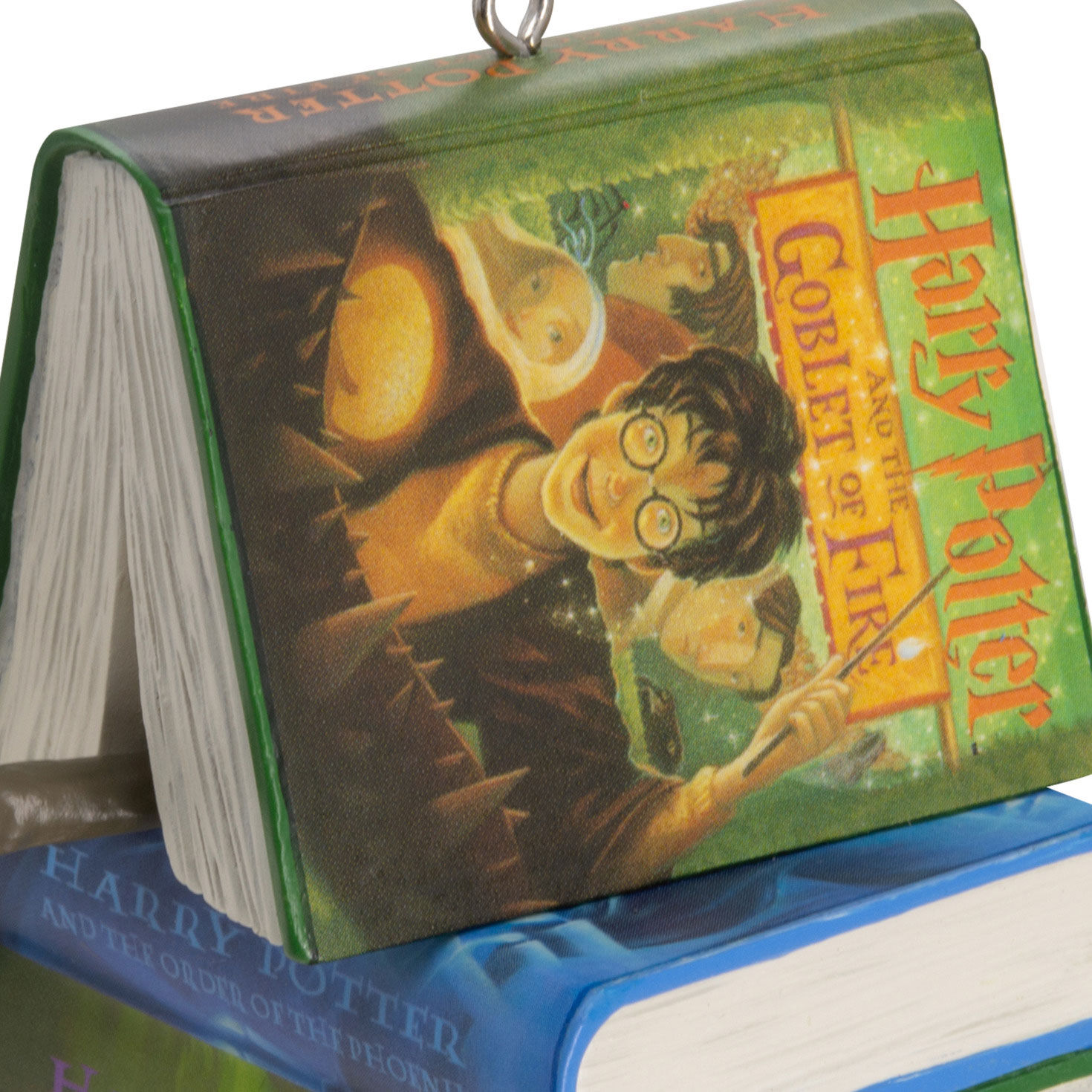 Harry Potter™ Books and Wand Hallmark Ornament for only USD 11.49 | Hallmark