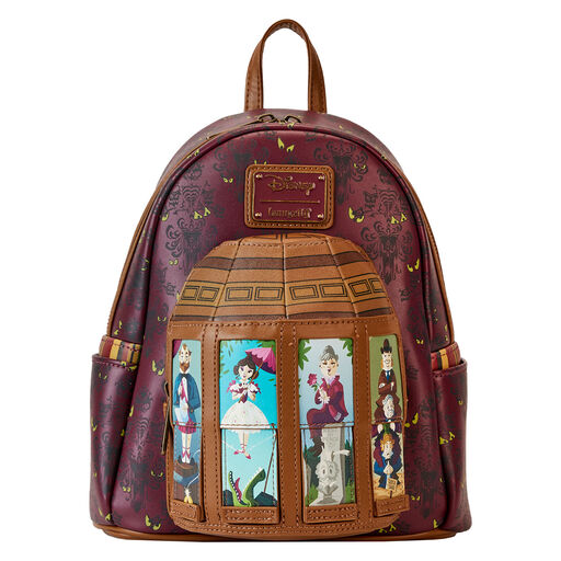 Loungefly Disney Haunted Mansion Stretching Portraits Mini Backpack, 