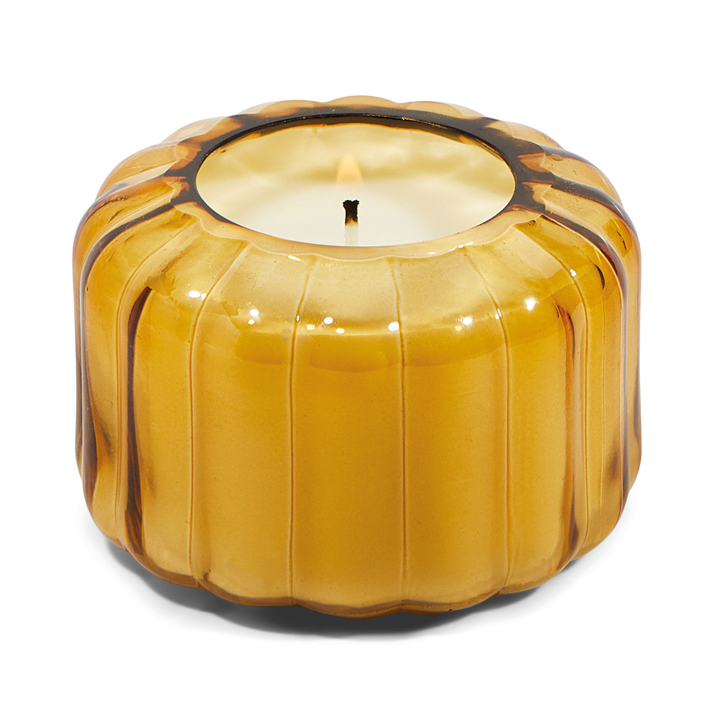 Paddywax Golden Ember Scented Candle in Tan Glass Jar, 4.5 oz.