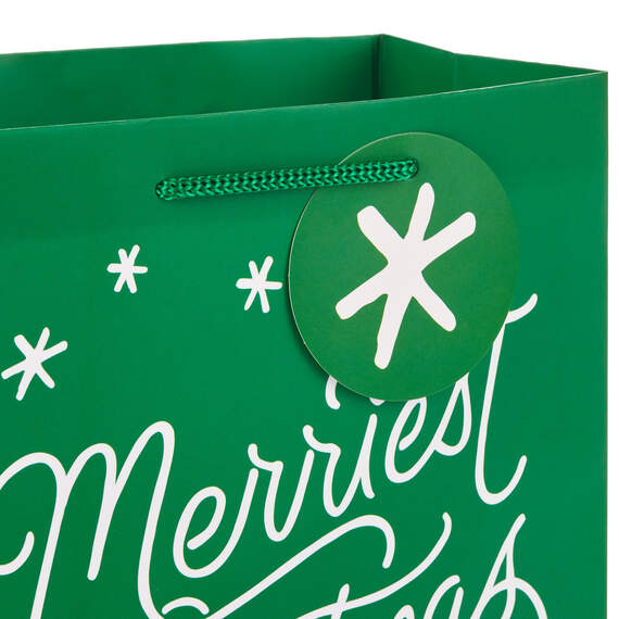 9.6" Assorted Bright and Festive 6-Pack Medium Christmas Gift Bags, , large image number 5