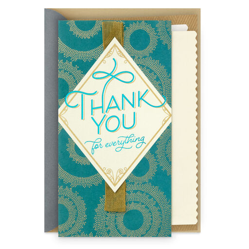 You're Appreciated More Than You Know Thank-You Card, 