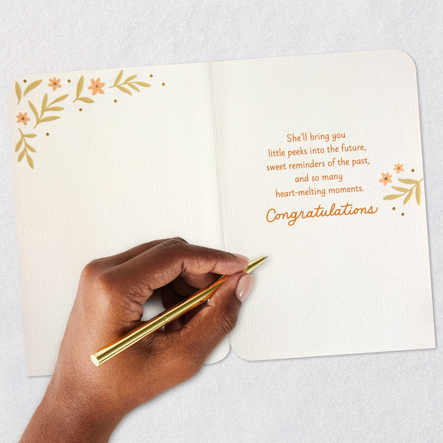 So Much To Look Forward To New Baby Girl Card for Grandparents for only USD 4.59 | Hallmark