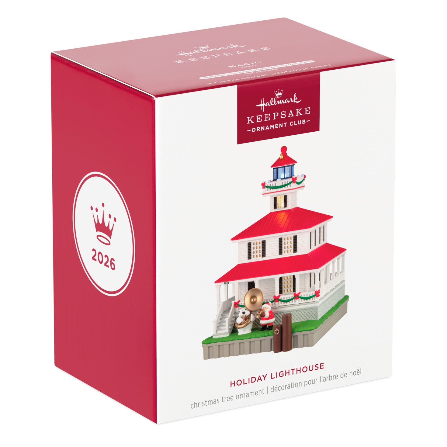 Holiday Lighthouse 2026 Keepsake Ornament Package Front image number 7