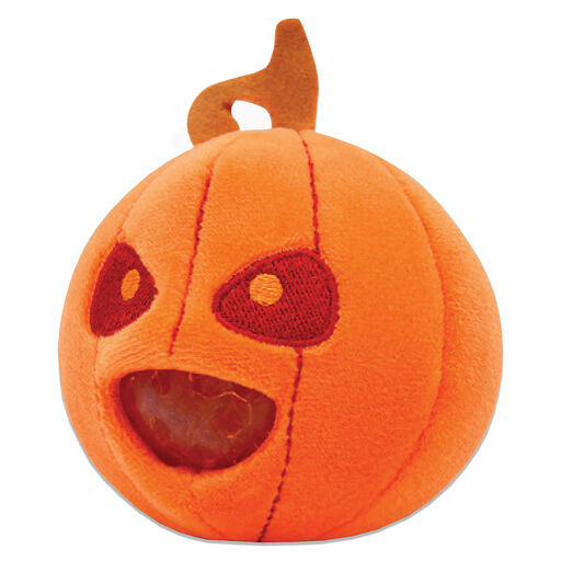 PBJ's Plush Ball Jellies Squeezable Jak the Jack-o'-Lantern, 
