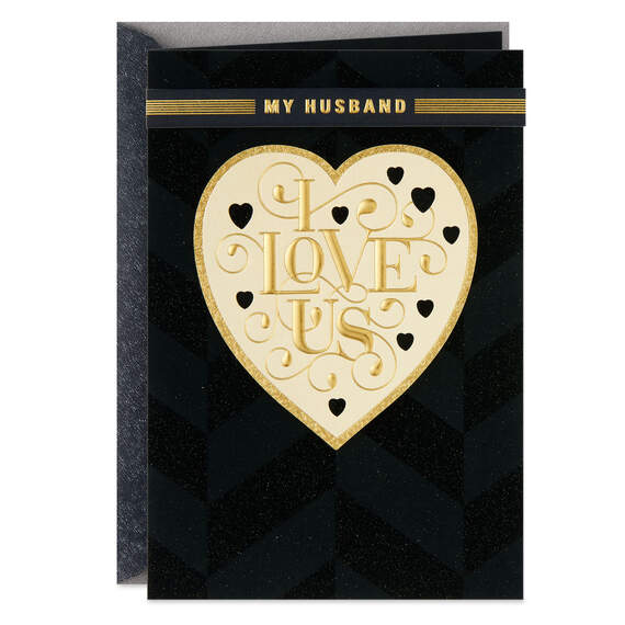I Love Us Valentine's Day Card for Husband, , large image number 1