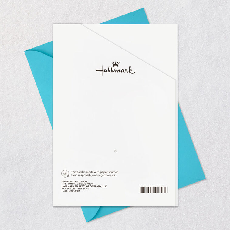 Cute Critters Party Like a Son Birthday Card Card Back with Envelope image number 7