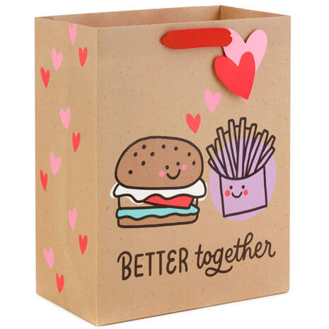 9.6" Better Together Medium Valentine's Day Gift Bag, , large