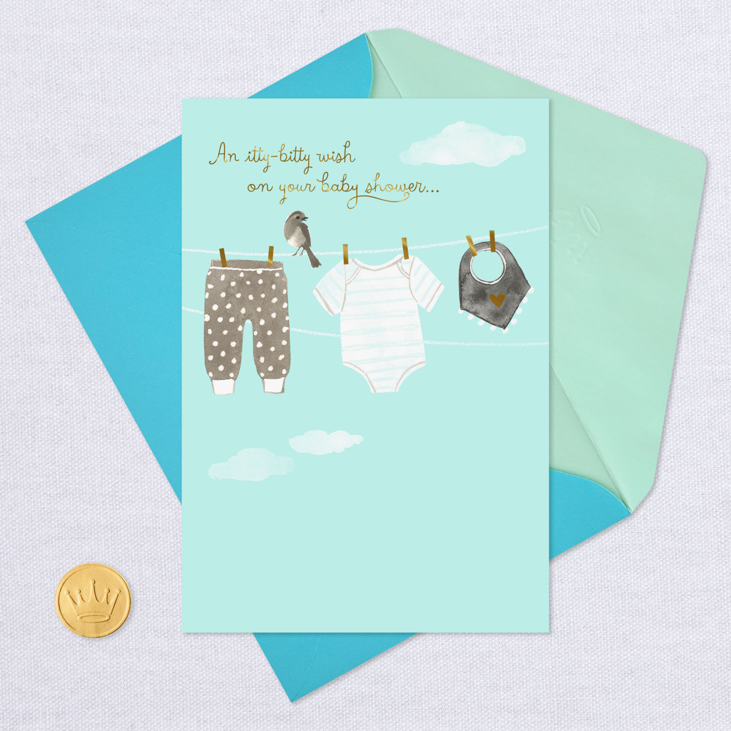 An Itty-Bitty Wish Baby Shower Card for only USD 2.99 | Hallmark
