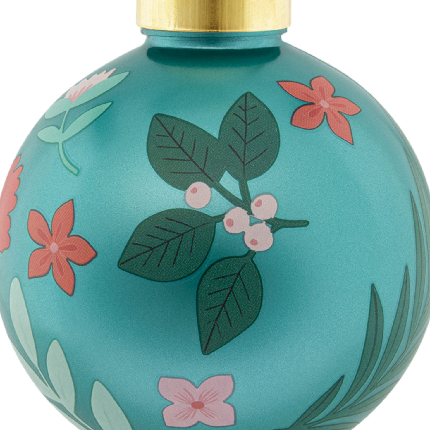 Pink & Green Holiday Ball Christmas Ornaments  image number 5