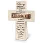 Strength Stone Cross - Joshua 1:9, , large image number 1